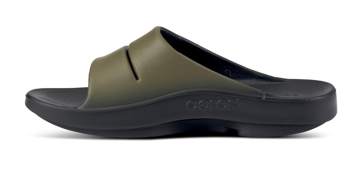 Men's OOahh Sport Slide Sandal - Tactical Green - Image 4
